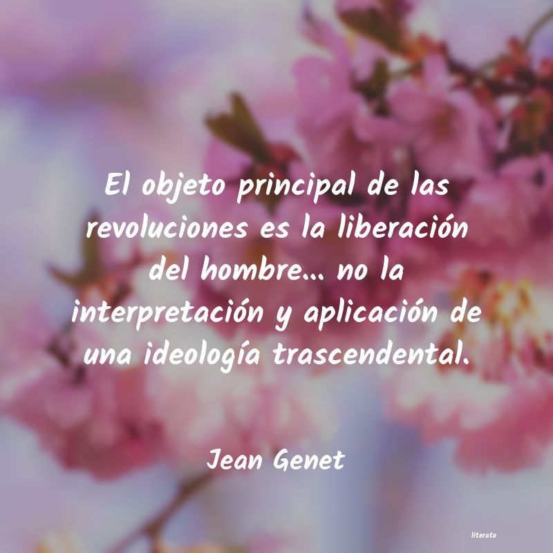 Frases de Jean Genet