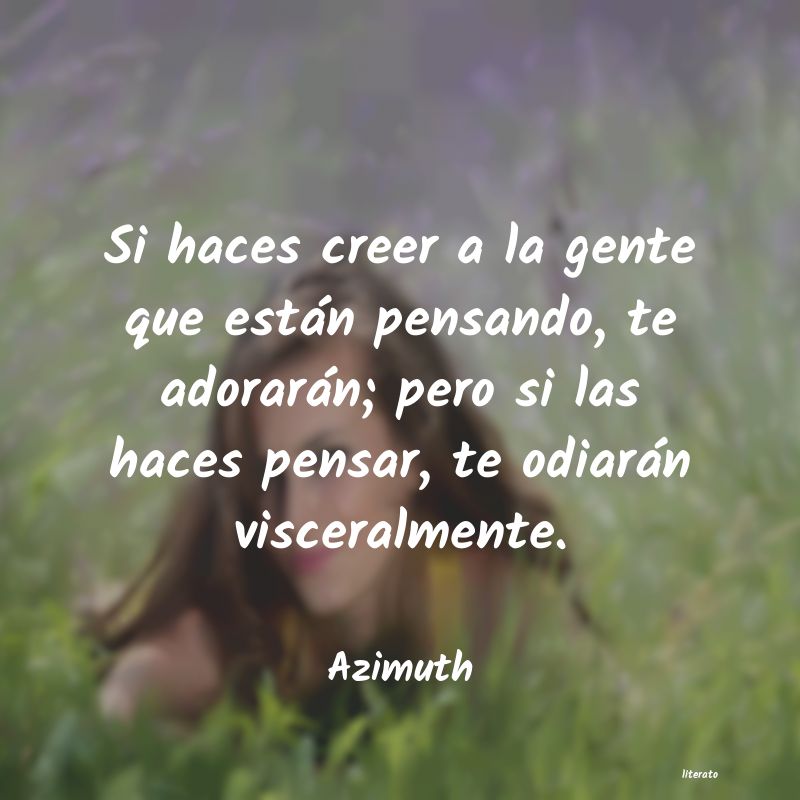 Frases de Azimuth