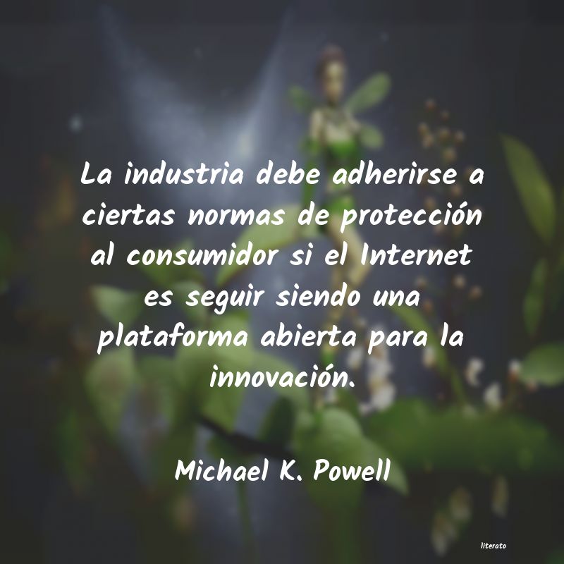 Frases de Michael K. Powell