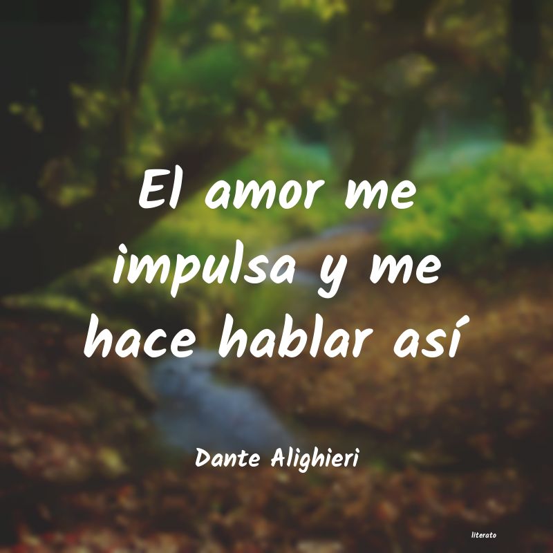 Frases de Dante Alighieri