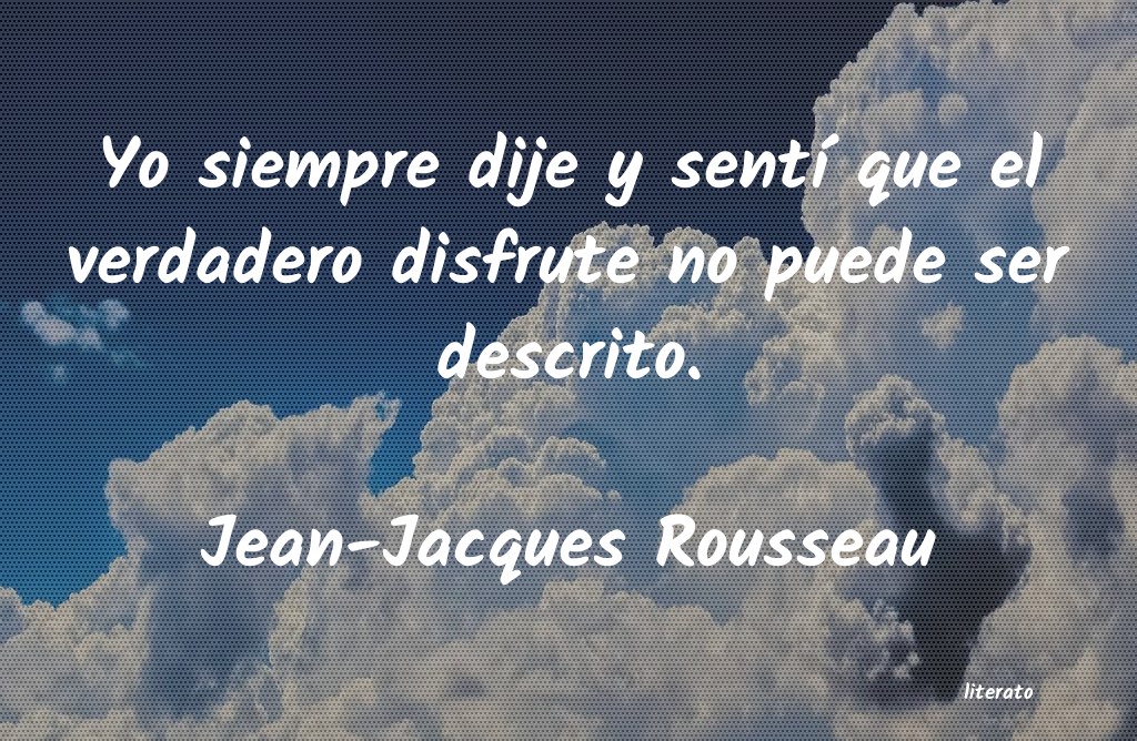 frases de Jean-Jacques Rousseau