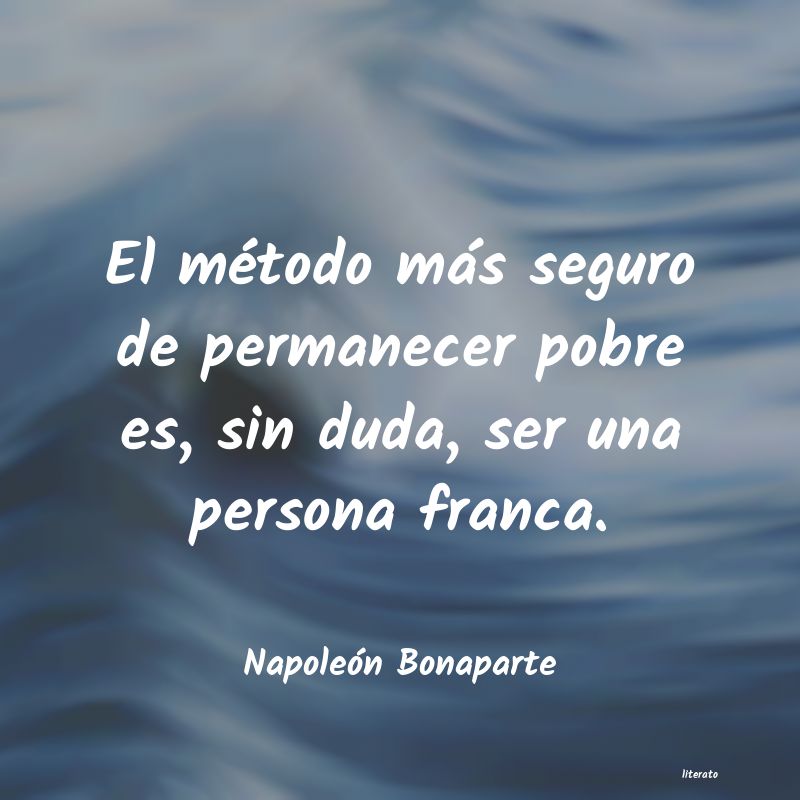 Frases de Napoleón Bonaparte