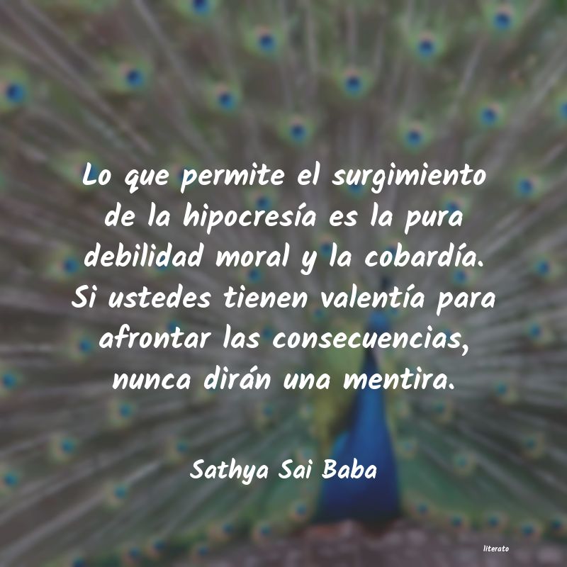 frases de Sathya Sai Baba