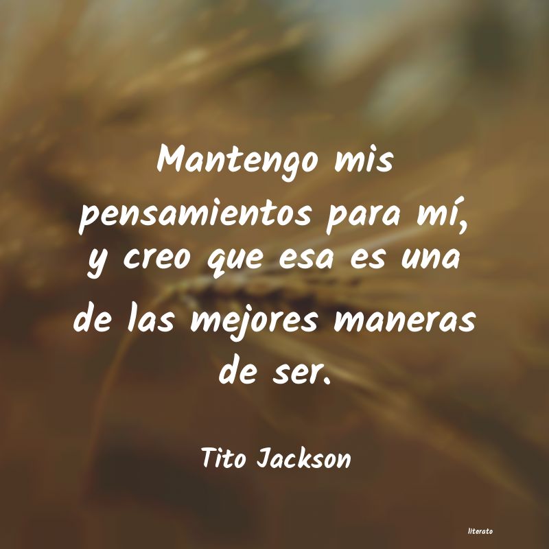 frases de Tito Jackson