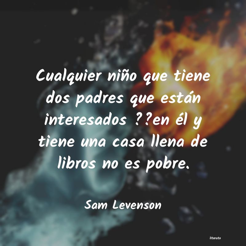 frases de Sam Levenson