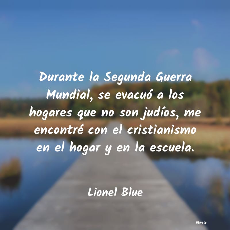 Frases de Lionel Blue