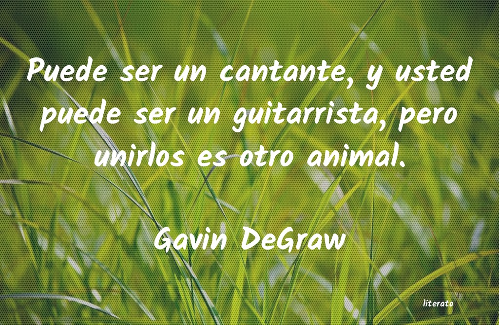 Frases de Gavin DeGraw