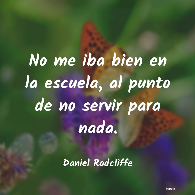 frases de Daniel Radcliffe