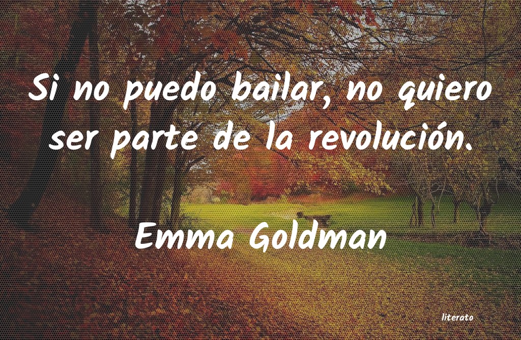 frases de Emma Goldman