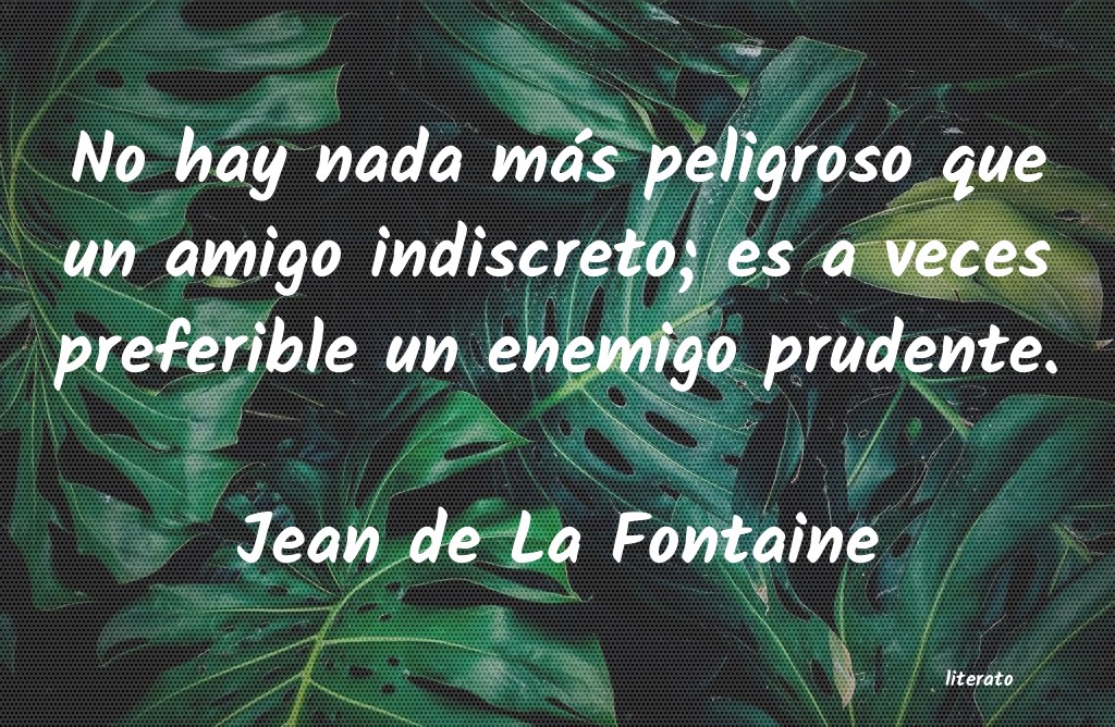 Frases de Jean de La Fontaine