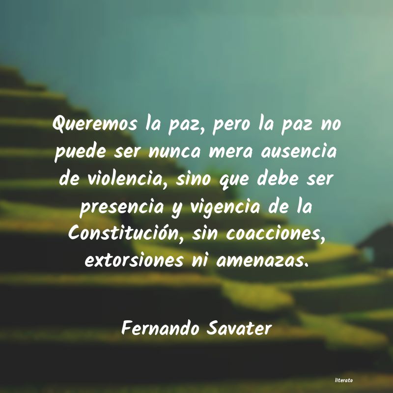 frases de Fernando Savater