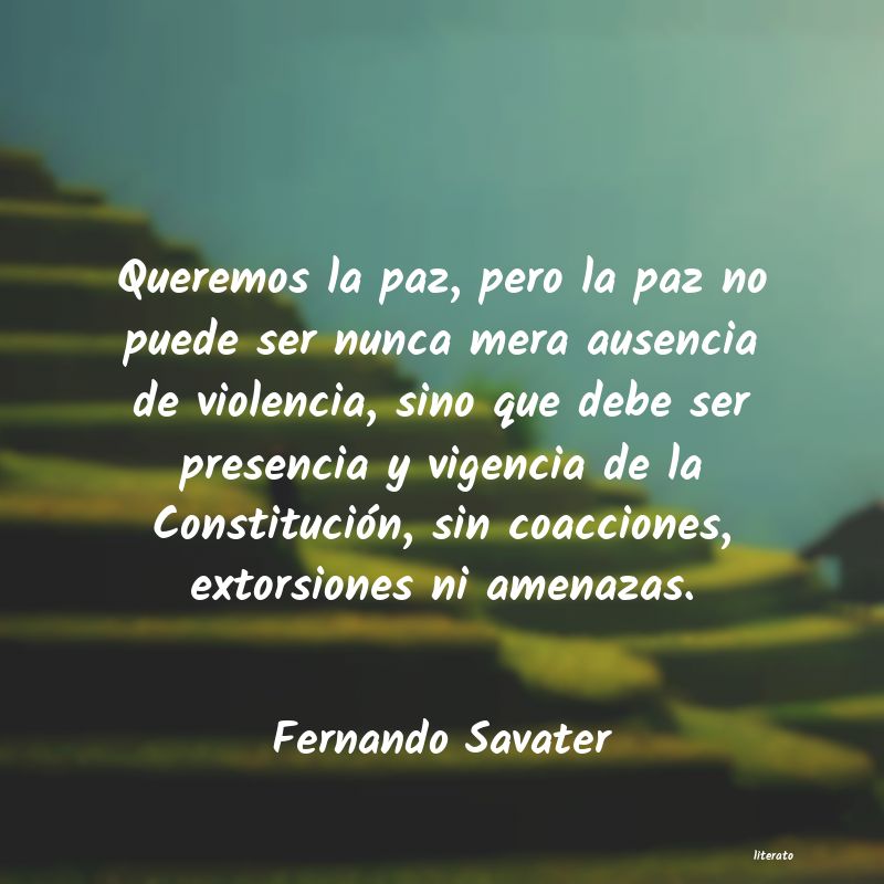 Frases de Fernando Savater