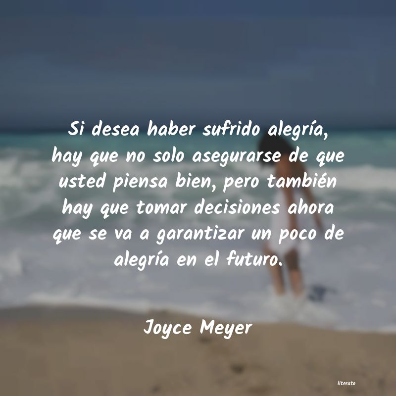 frases de Joyce Meyer