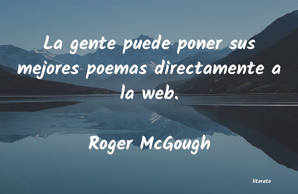 frases de Roger McGough
