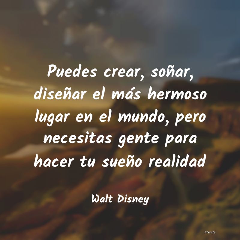 Frases de Walt Disney