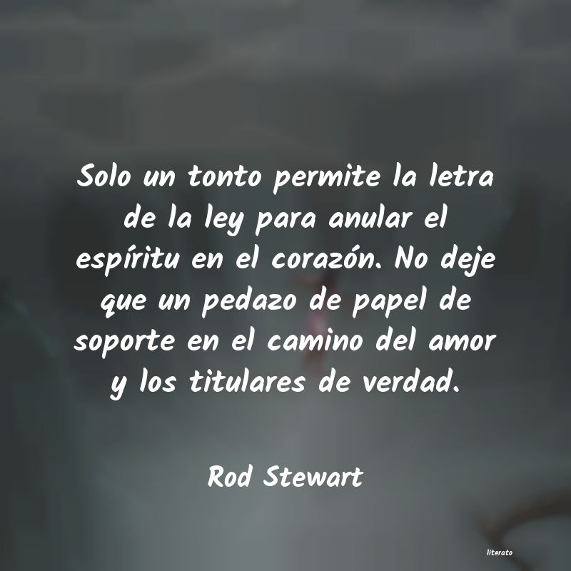 frases de Rod Stewart