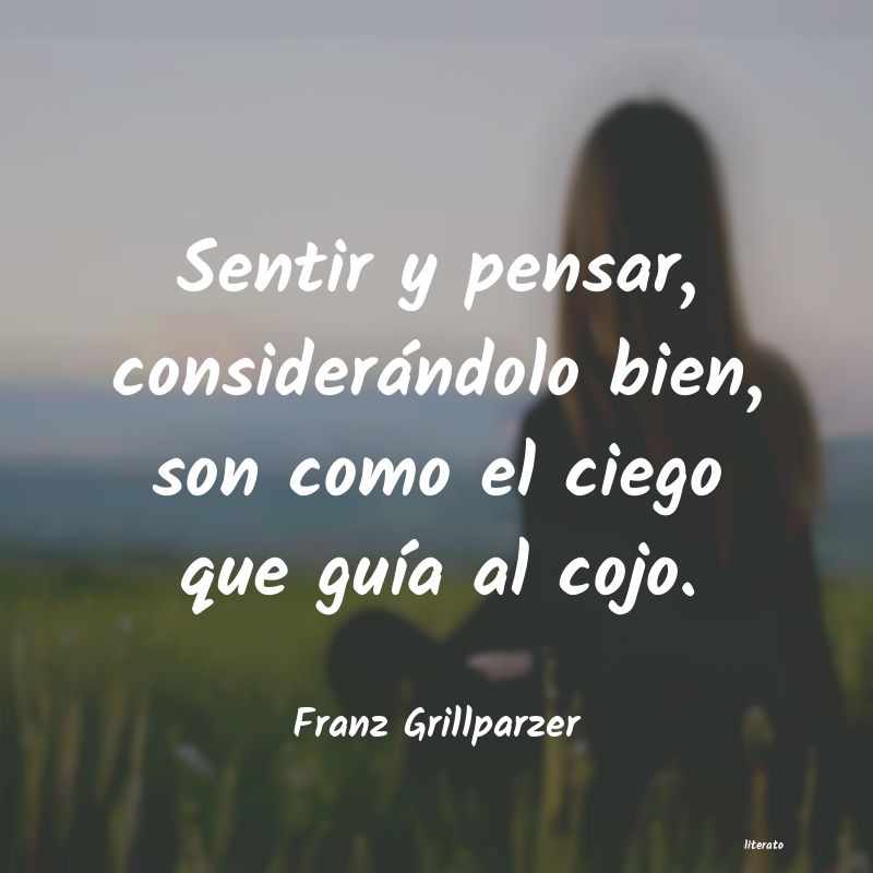 Frases de Franz Grillparzer