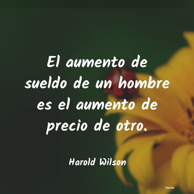 Frases de Harold Wilson