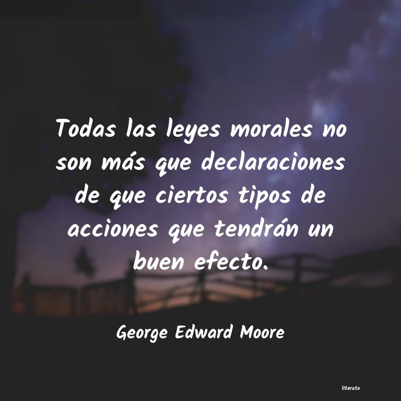 Frases de George Edward Moore