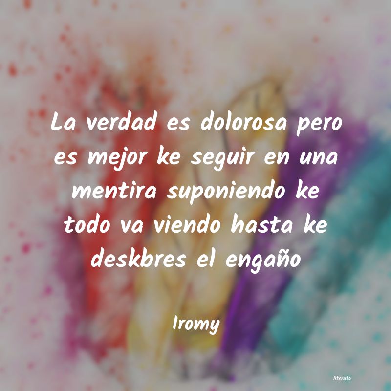 frases de Iromy