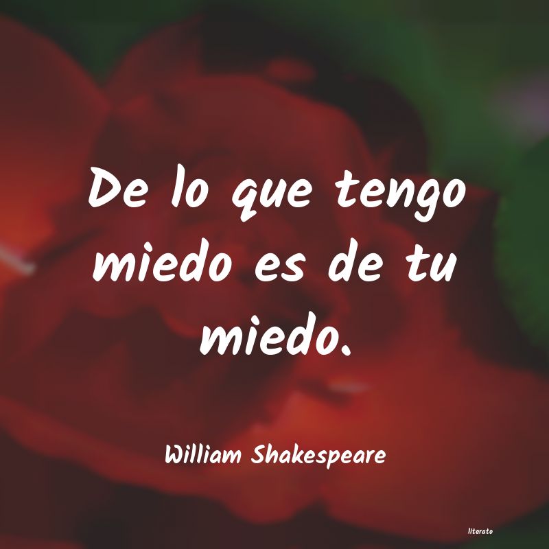 Frases de William Shakespeare