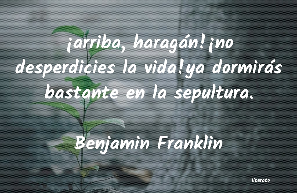 Frases de Benjamin Franklin