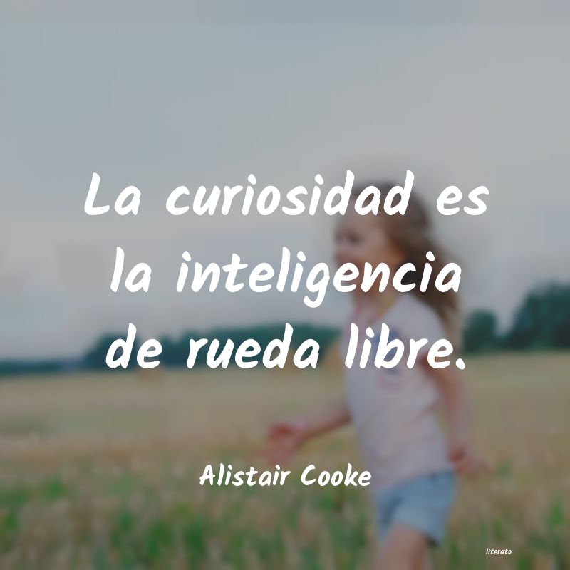 frases de Alistair Cooke