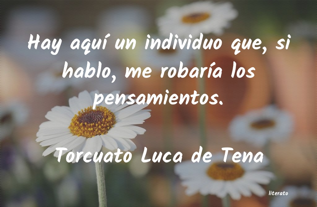 frases de Torcuato Luca de Tena
