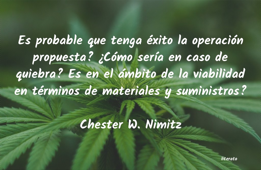 Frases de Chester W. Nimitz