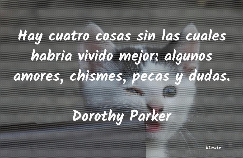 Frases de Dorothy Parker