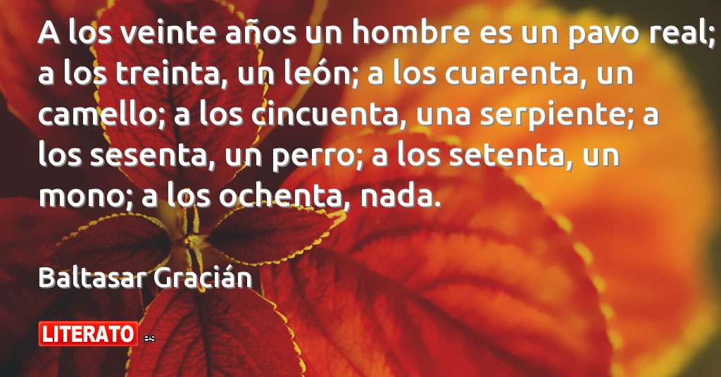 Frases de Baltasar Gracián