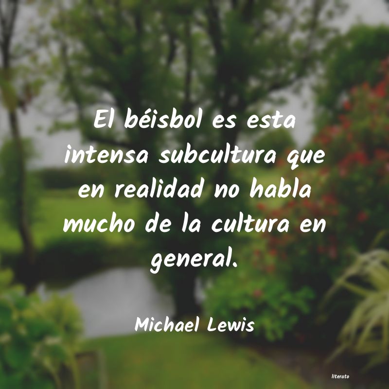 frases de Michael Lewis