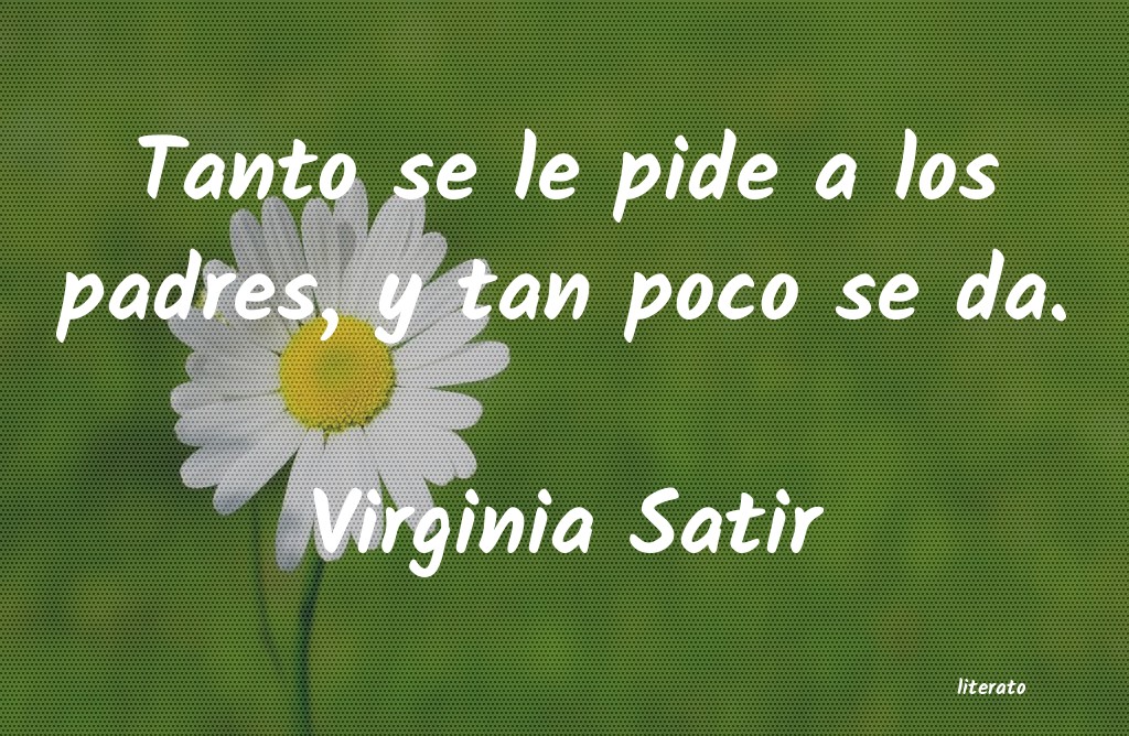 frases de Virginia Satir