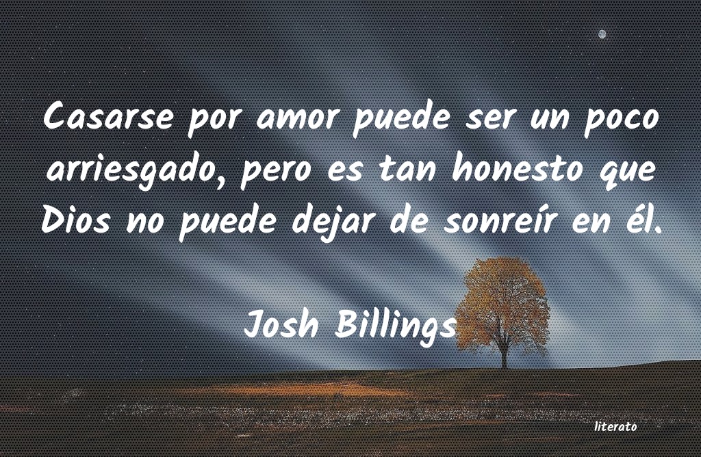 Frases de Josh Billings