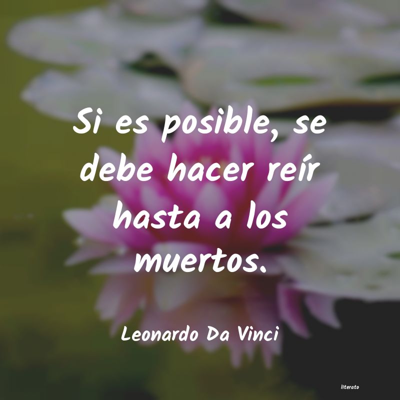 Frases de Leonardo Da Vinci