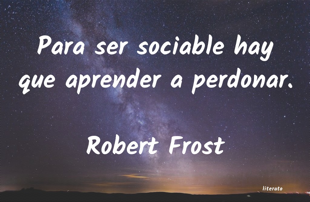 frases de Robert Frost