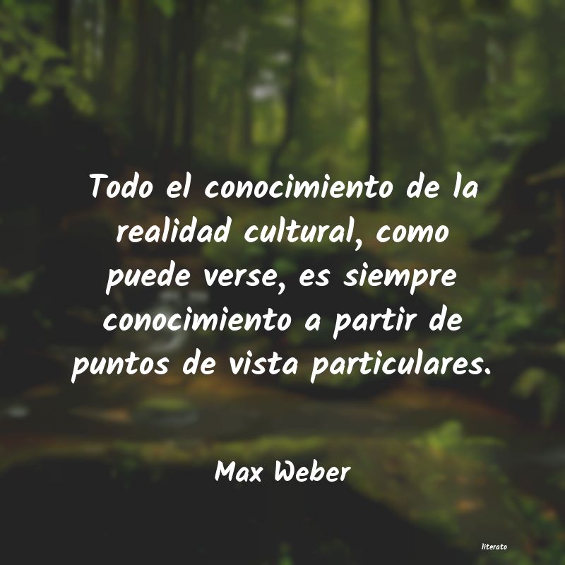 Frases de Max Weber