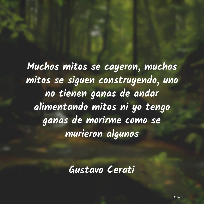 Frases de Gustavo Cerati