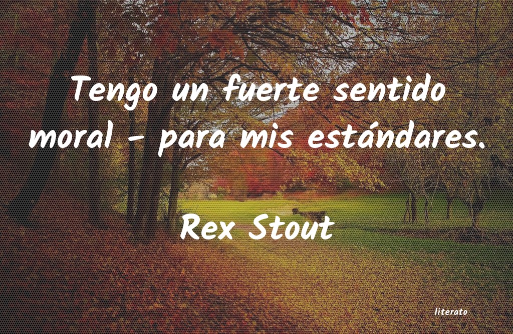 frases de Rex Stout