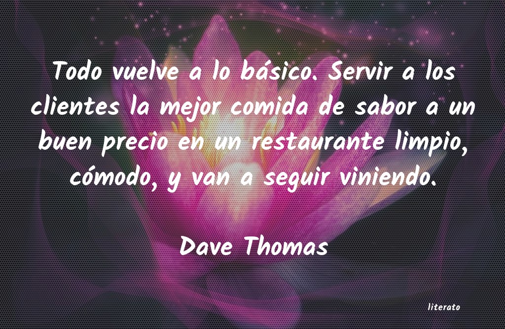 Frases de Dave Thomas