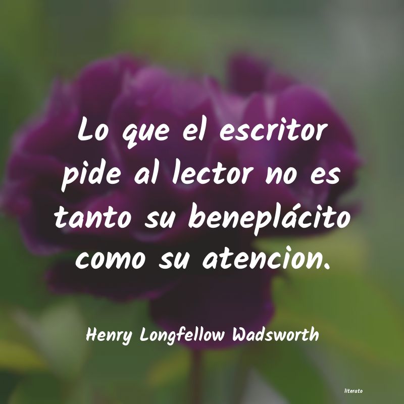 Frases de Henry Longfellow Wadsworth