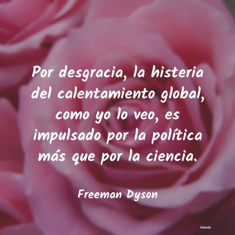 Frases de Freeman Dyson