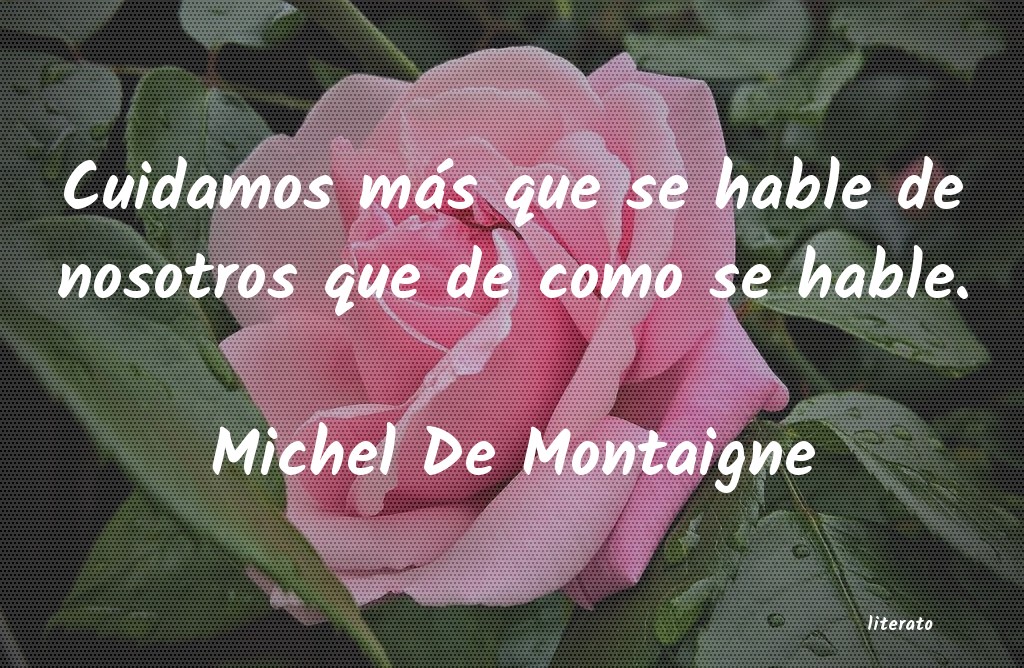 frases de Michel De Montaigne