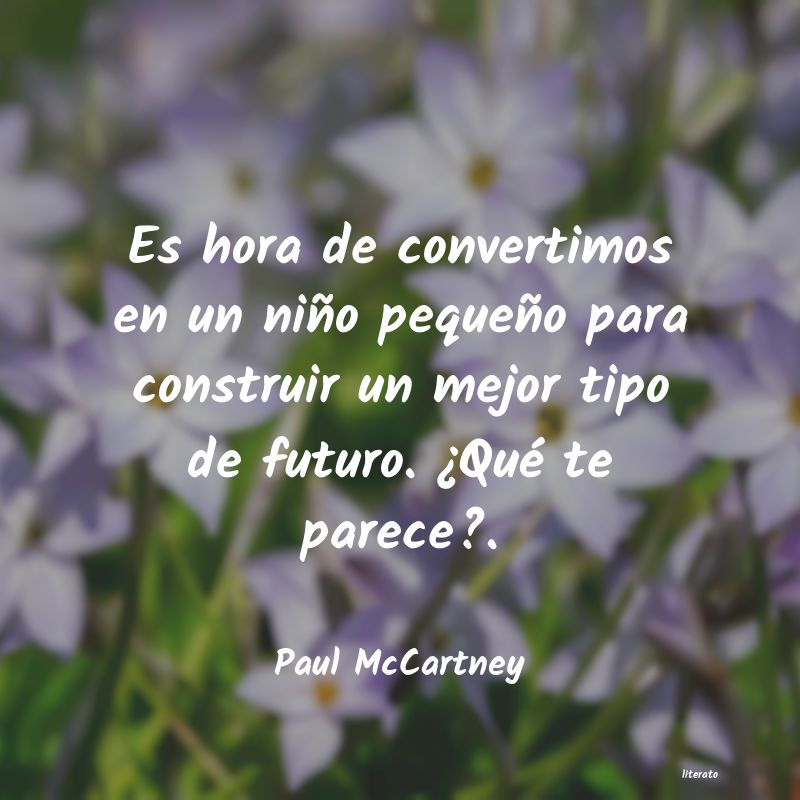 frases de Paul McCartney