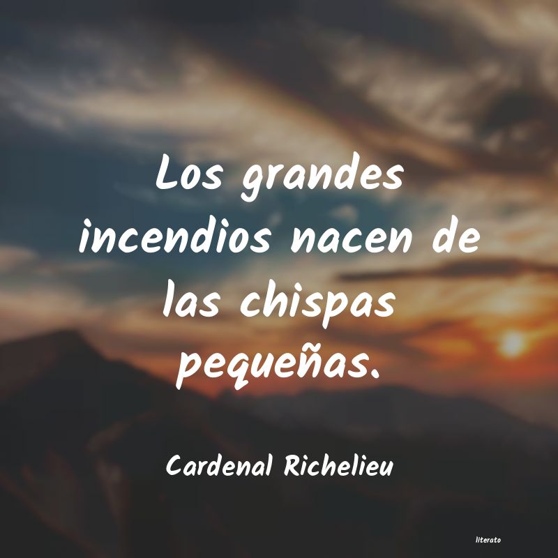 frases de Cardenal Richelieu
