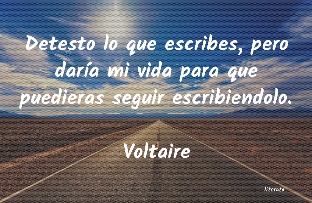 frases de Voltaire