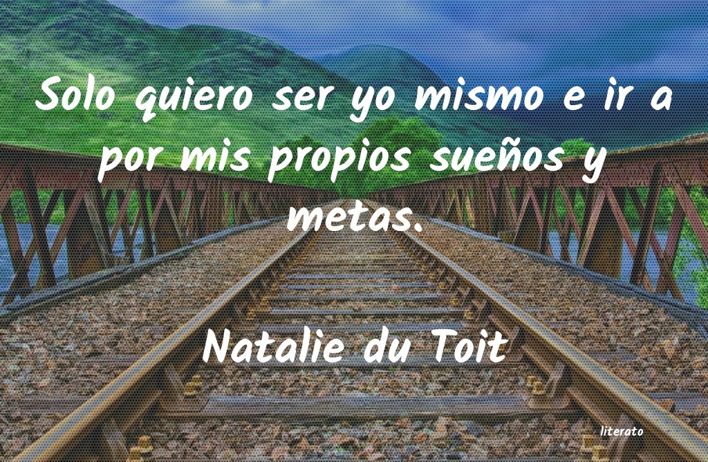 frases de Natalie du Toit