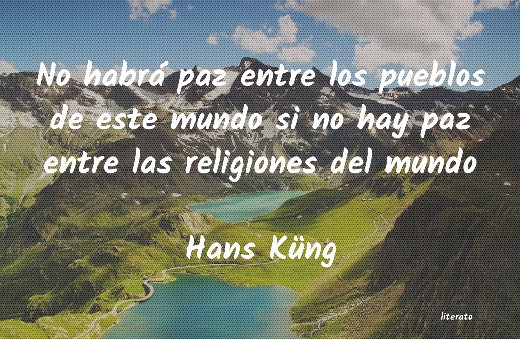 Frases de Hans Küng