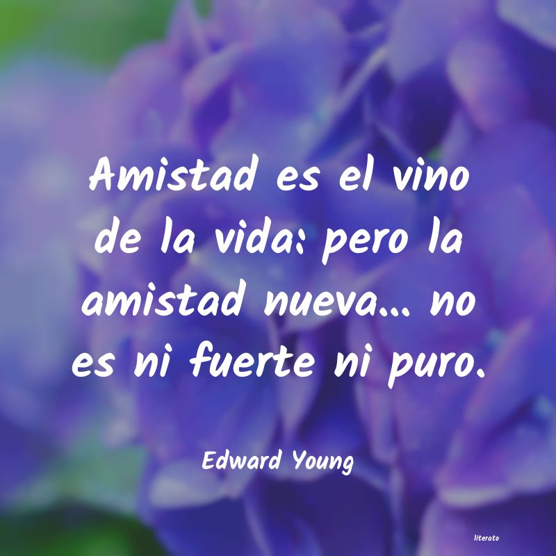 Frases de Edward Young