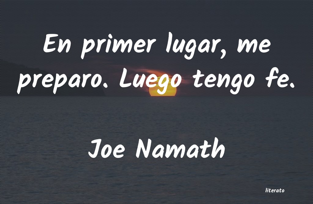 Frases de Joe Namath